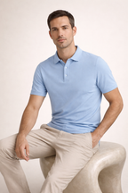 Refined Polo Light Blue