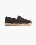 Coffee Suède Riviera Espadrille