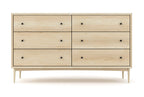 Atten 6-Drawer Wide Dresser