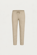 Linen Bayside Trousers Beige