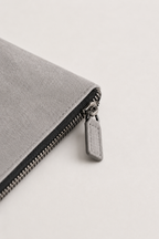 Alcantara Clutch Bag Moonstone Gray