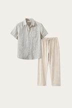 Trento Linen Set Beige/Beige