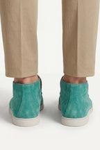 Capri High Top Loafer Turquoise