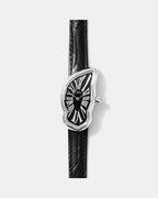Melting Watch Large Silver