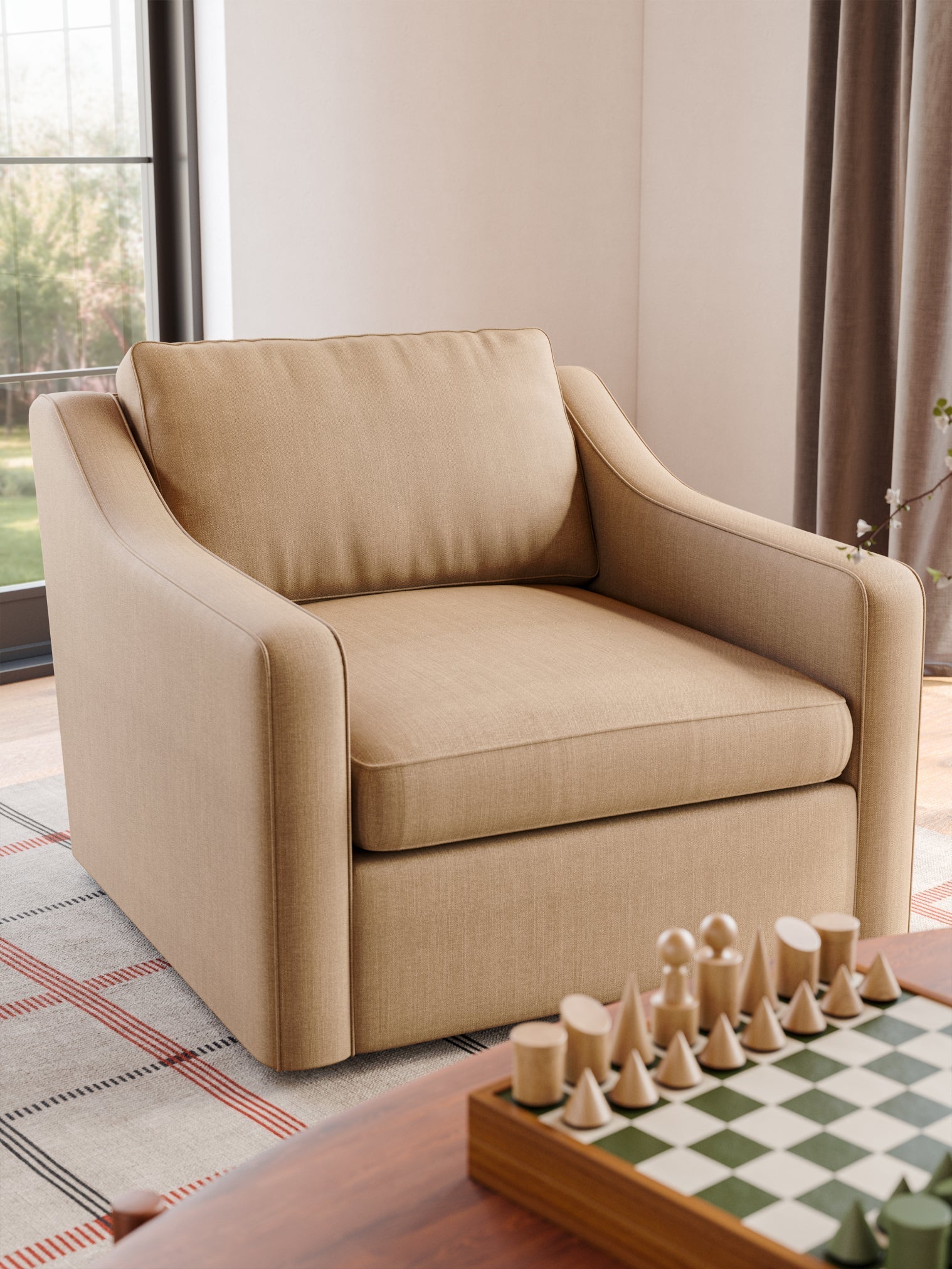 Meera Chair in Natural Latex