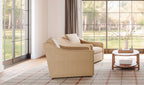 Meera Swivel Chair in Natural Latex
