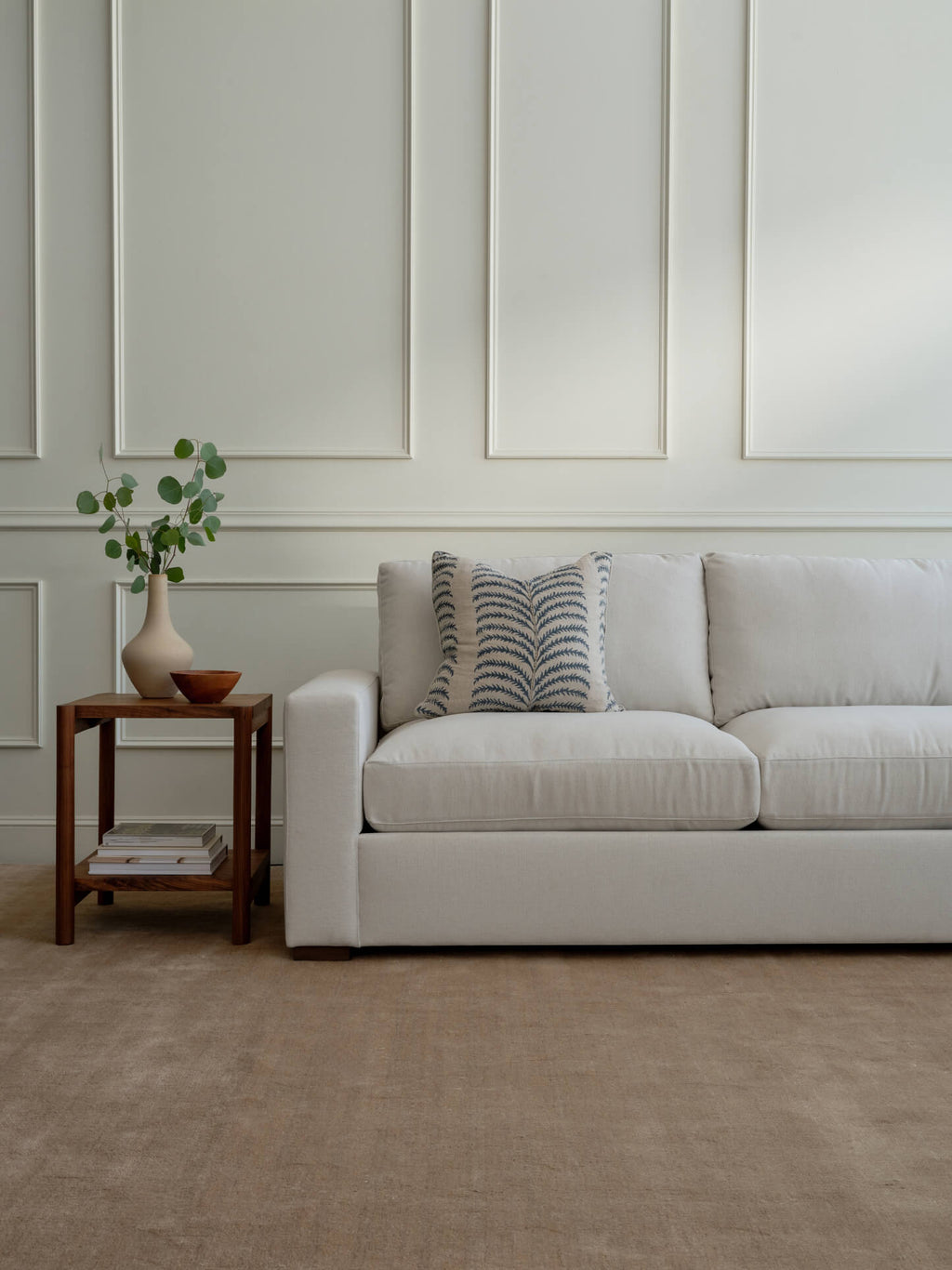 Rio Chaise Sleeper Sectional in Natural Latex