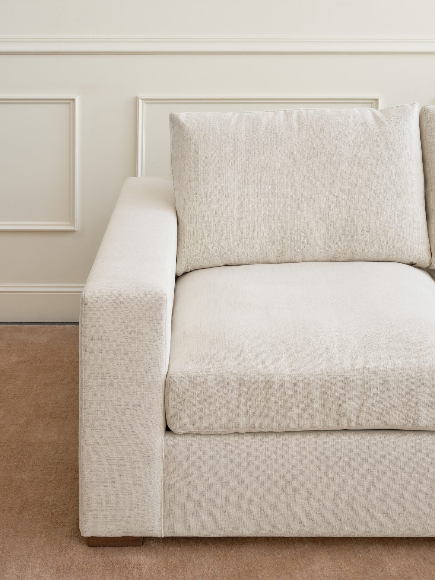 Rio Plush Sofa in Natural Latex