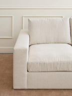 Rio Plush Modular Corner Sectional in Natural Latex