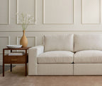 Rio Plush Modular Corner Sectional in Natural Latex