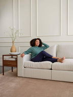 Rio Plush Modular Sofa in Natural Latex