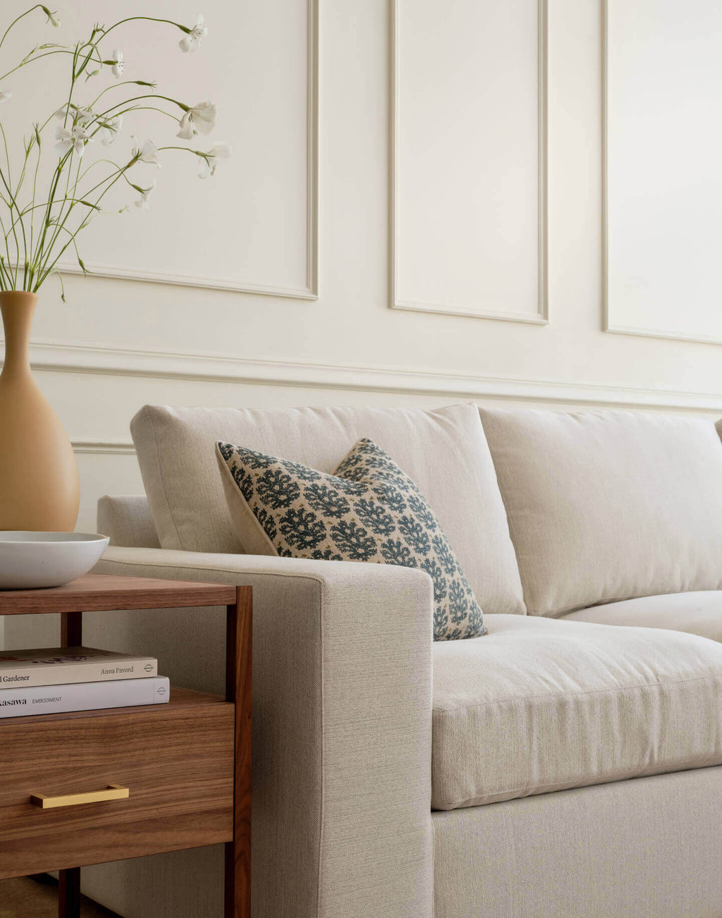 Rio Plush Modular Corner Sectional in Natural Latex