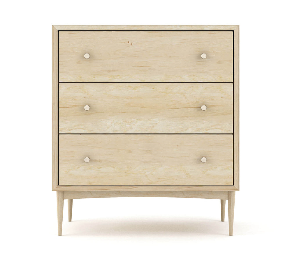 Atten 3-Drawer Tall Dresser