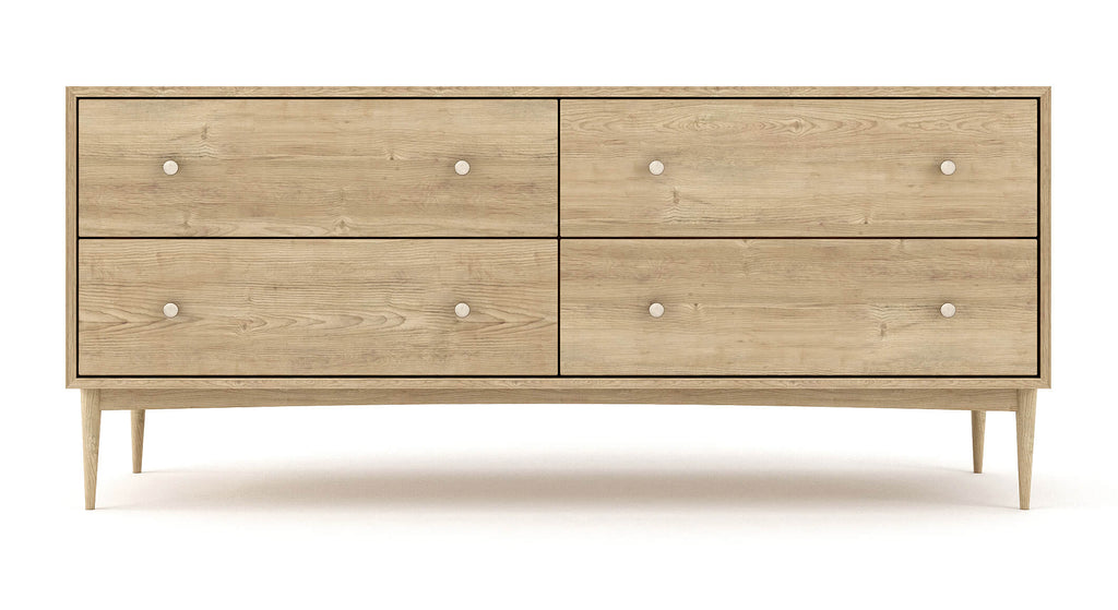Atten 4-Drawer Wide Dresser