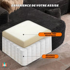 Canapé d'angle compressé