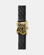Square Melting Watch Small Gold