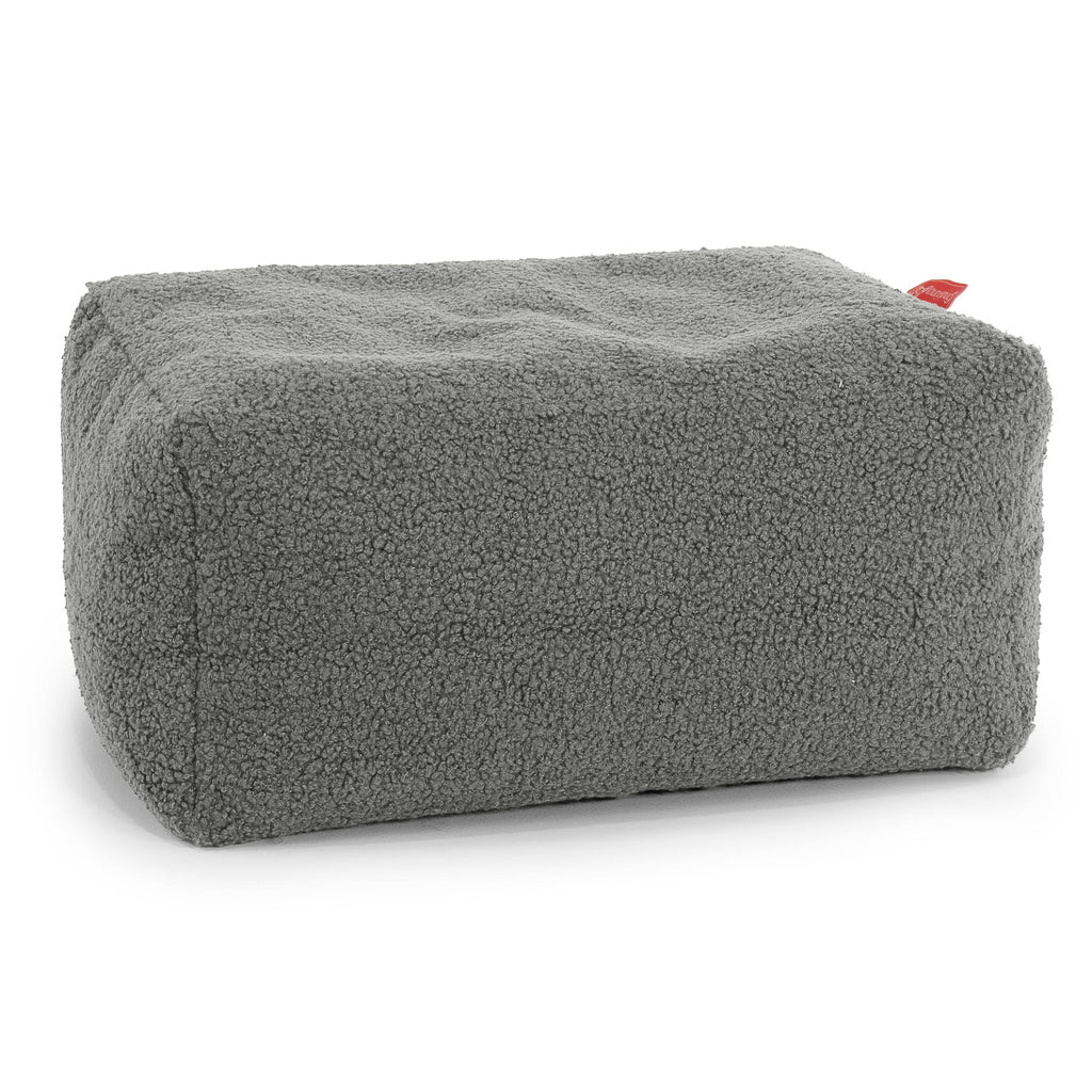 Kleiner Fußhocker Ersatz Bezug - Bouclé
