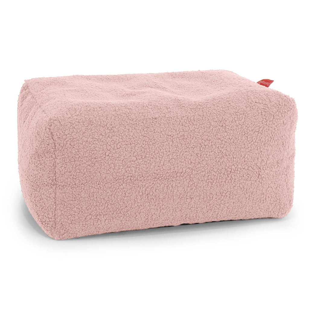Kleiner Fußhocker Ersatz Bezug - Bouclé