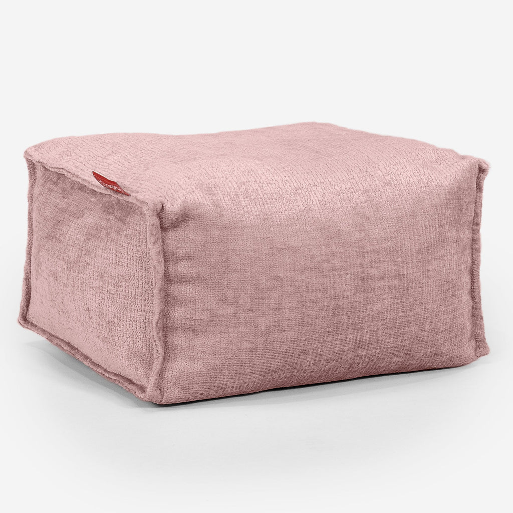 Kleiner Fußhocker Ersatz Bezug - Chenille