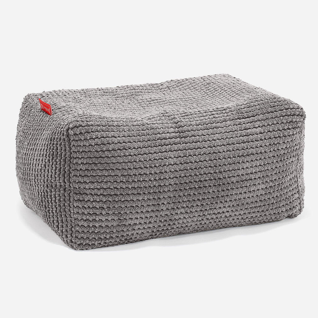 Kleiner Fußhocker Ersatz Bezug - Pom-Pom