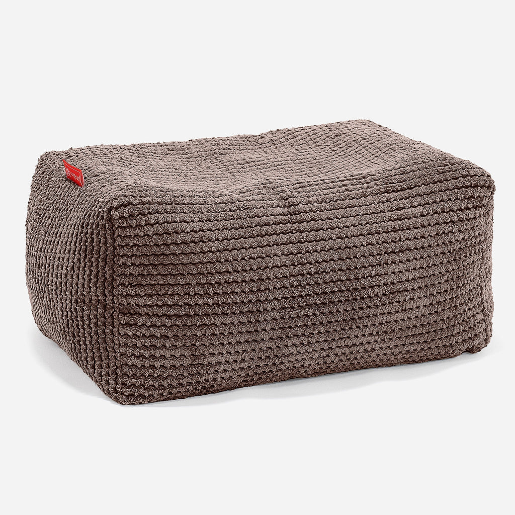 Kleiner Fußhocker Ersatz Bezug - Pom-Pom