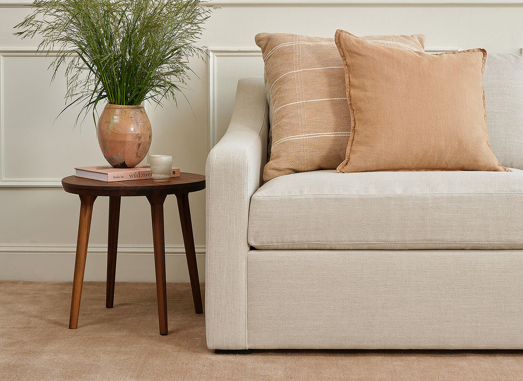 Meera Corner Sectional in Natural Latex