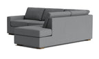 Rio Plush Bumper Sectional