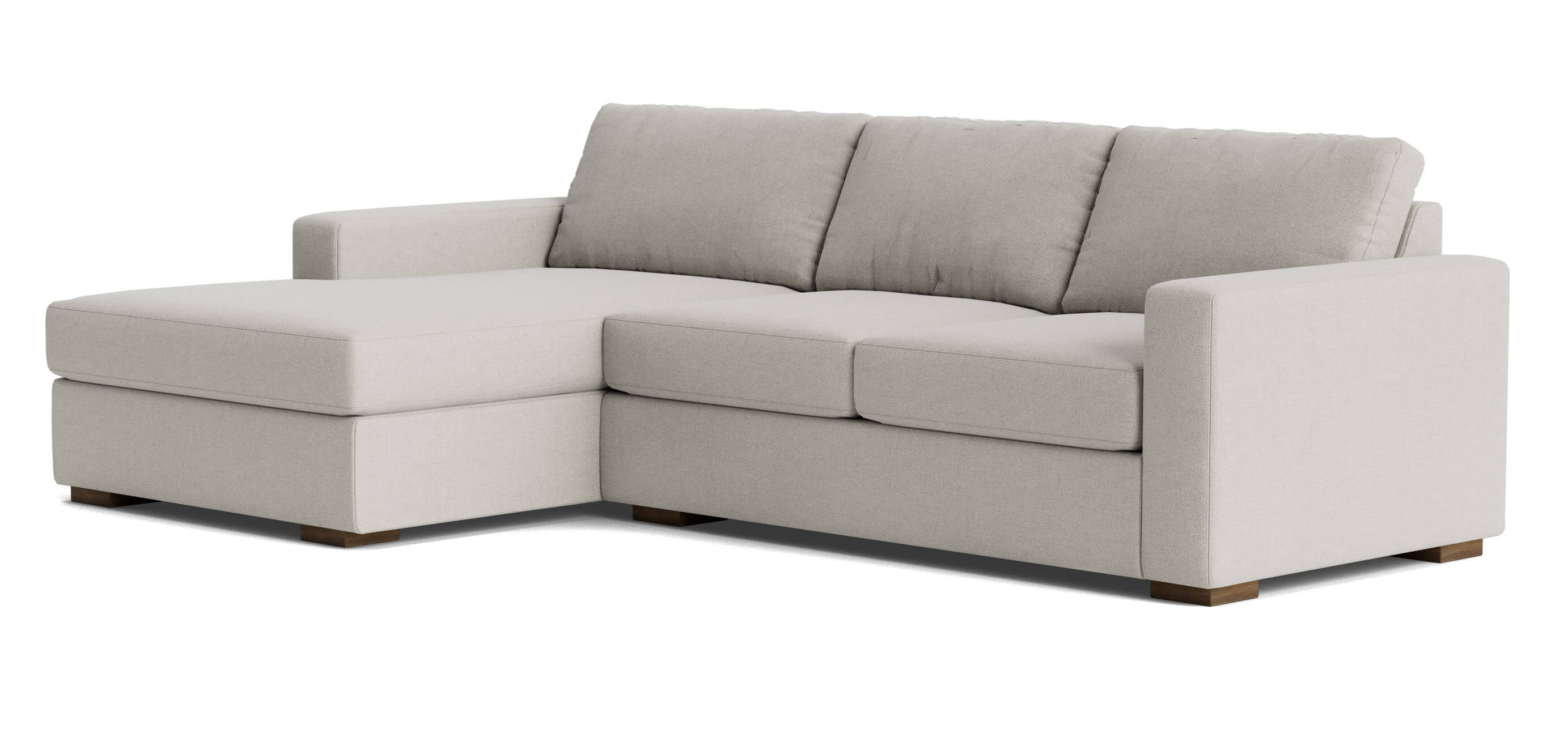 Rio Plush Chaise Sectional