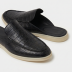 Black Croco Mule Yacht | LIMITED EDITION